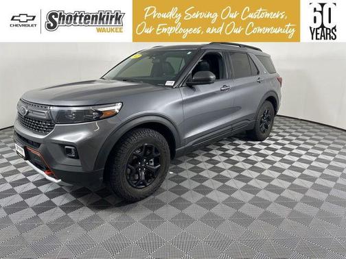 Carbonized Gray Metallic 2022 Ford Explorer Timberline