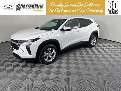 Summit White 2026 Chevrolet Trax LS