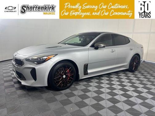 Silky Silver 2018 Kia Stinger GT1