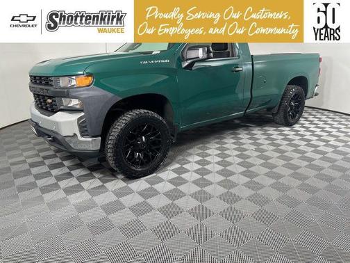 Woodland Green 2020 Chevrolet Silverado 1500 WT