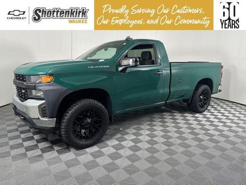 Woodland Green 2020 Chevrolet Silverado 1500 WT