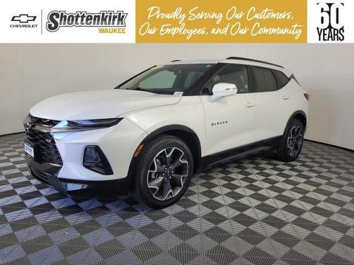 Iridescent Pearl Tricoat 2020 Chevrolet Blazer RS