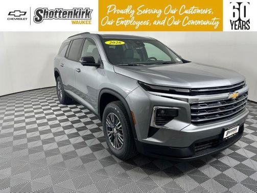 Sterling Gray Metallic 2026 Chevrolet Traverse LT