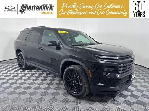 Mosaic Black Metallic 2026 Chevrolet Traverse LT