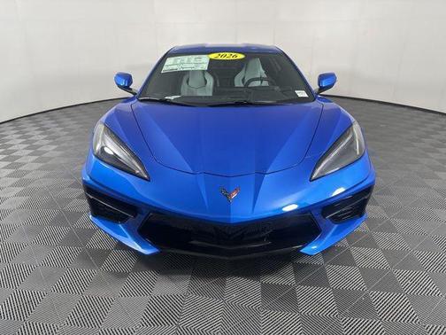 Riptide Blue Metallic 2026 Chevrolet Corvette Stingray w/1LT