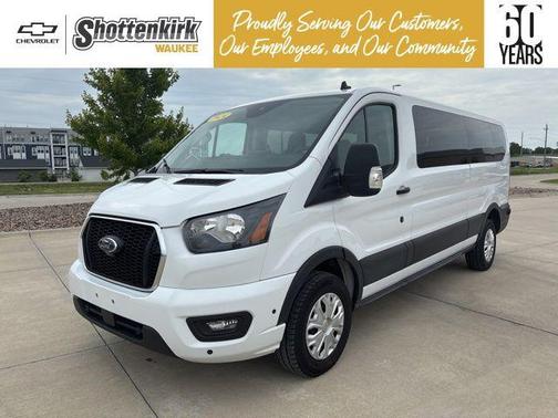 Oxford White 2024 Ford Transit-350 XLT