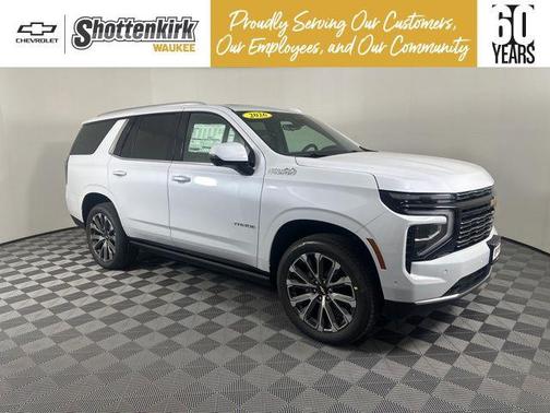 Polar White Tricoat 2026 Chevrolet Tahoe 4WD High Country
