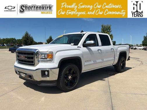 Summit White 2015 GMC Sierra 1500 SLT