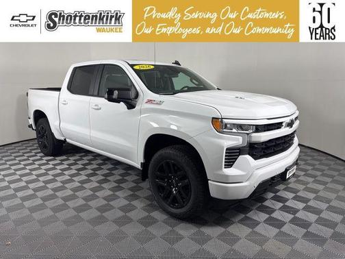 Summit White 2026 Chevrolet Silverado 1500 RST