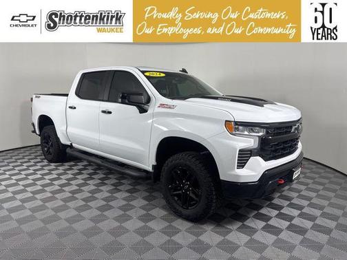 Summit White 2024 Chevrolet Silverado 1500 LT Trail Boss