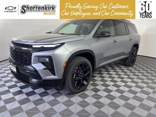 Sterling Gray Metallic 2026 Chevrolet Traverse RS