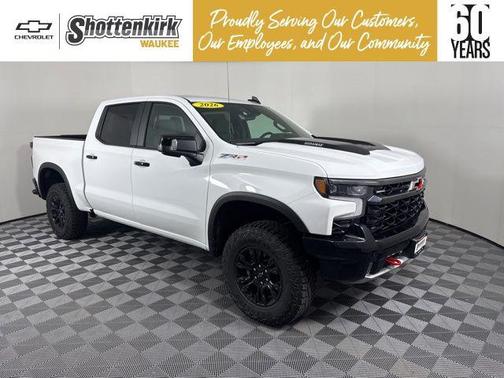 Summit White 2026 Chevrolet Silverado 1500 ZR2