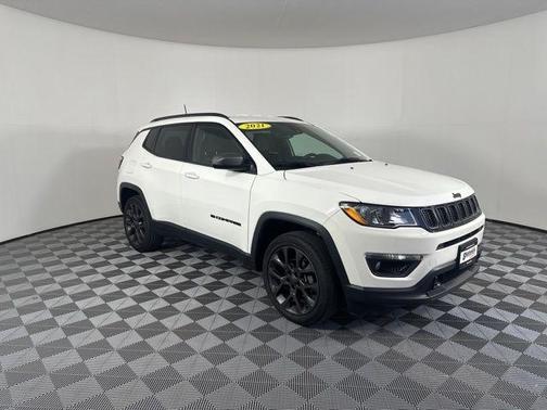 White Clearcoat 2021 Jeep Compass 80th Special Edition