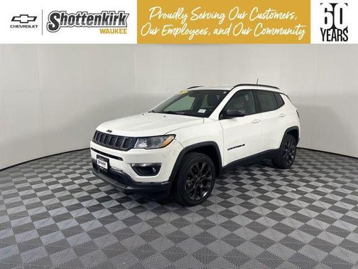 White Clearcoat 2021 Jeep Compass 80th Special Edition