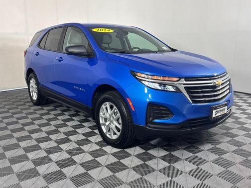 Riptide Blue Metallic 2024 Chevrolet Equinox LS