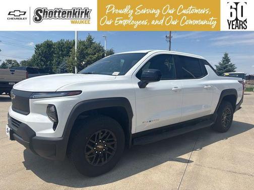 Summit White 2024 Chevrolet Silverado EV Work Truck