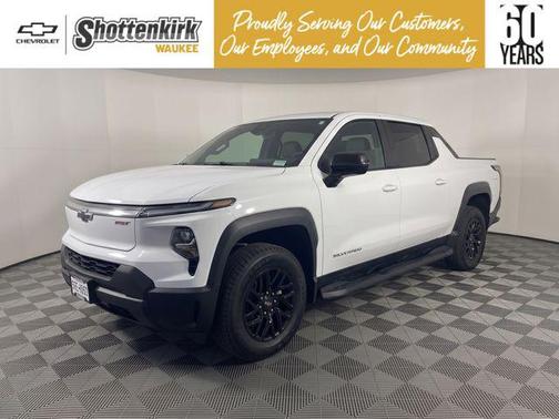 Summit White 2024 Chevrolet Silverado EV Work Truck