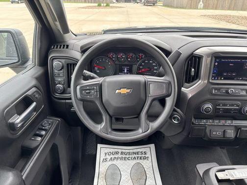 Black 2025 Chevrolet Silverado 1500 Custom