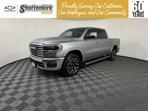 Billet Silver Metallic Clearcoat 2025 RAM 1500 Laramie