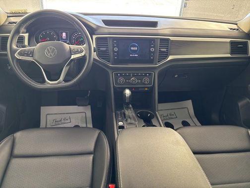 Pyrite Silver Metallic 2021 Volkswagen Atlas 3.6L SE w/Technology