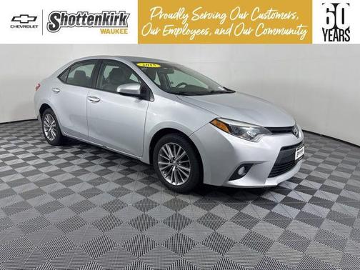 Classic Silver Metallic 2015 Toyota Corolla LE Plus