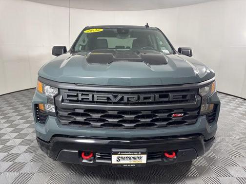 Cypress Gray 2026 Chevrolet Silverado 1500 Custom Trail Boss