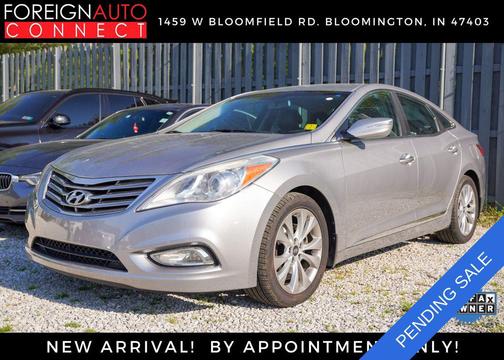 Hyper Silver Metallic 2012 Hyundai Azera Base