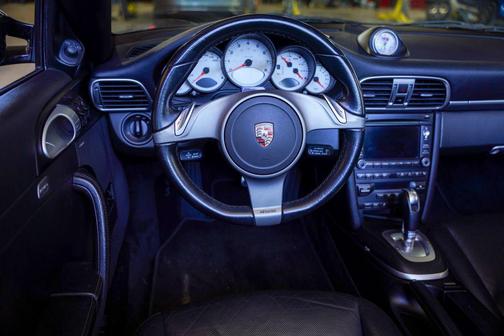 Black 2010 Porsche 911 Carrera 4S Cabriolet