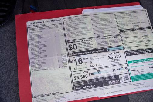 Red 2013 BMW M3 Base