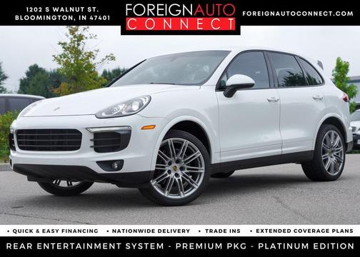 2018 Porsche Cayenne Platinum Edition