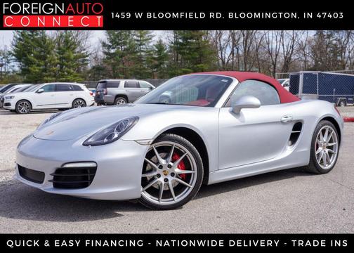 Rhodium Silver Metallic 2015 Porsche Boxster S