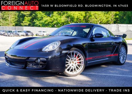 Black 2008 Porsche Cayman S