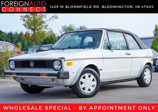 1987 Volkswagen Cabriolet Base