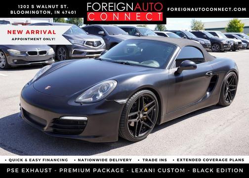 2016 Porsche Boxster Black Edition