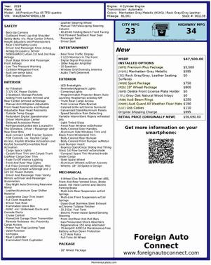 2019 Audi A4 2.0T Premium Plus