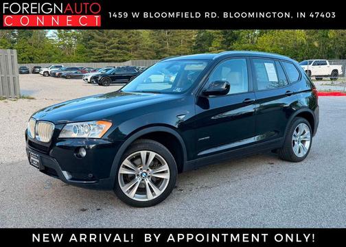 Black Sapphire Metallic 2014 BMW X3 xDrive35i