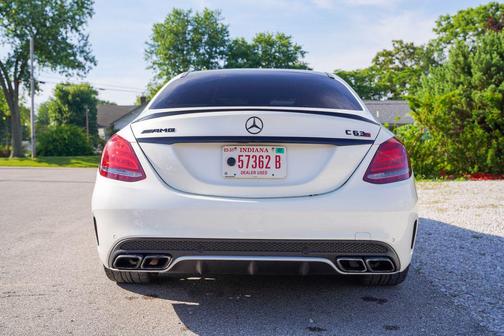 White 2018 Mercedes-Benz AMG C 63 S