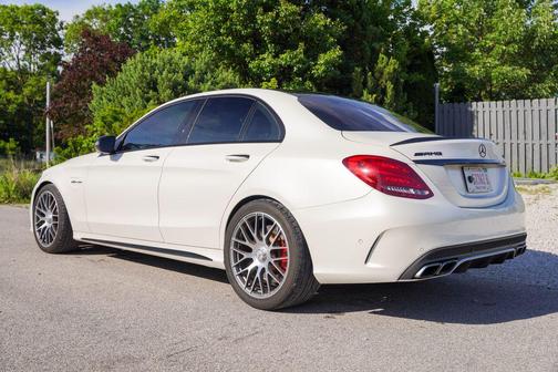 White 2018 Mercedes-Benz AMG C 63 S