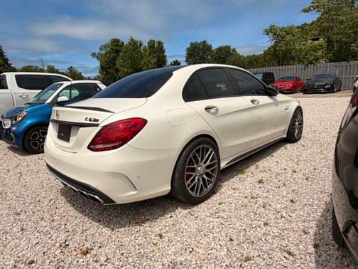 White 2018 Mercedes-Benz AMG C 63 S