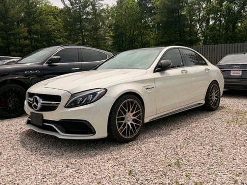 White 2018 Mercedes-Benz AMG C 63 S