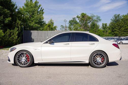 White 2018 Mercedes-Benz AMG C 63 S