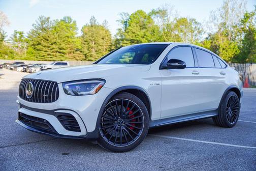 White 2020 Mercedes-Benz AMG GLC 63 S 4MATIC+ Coupe