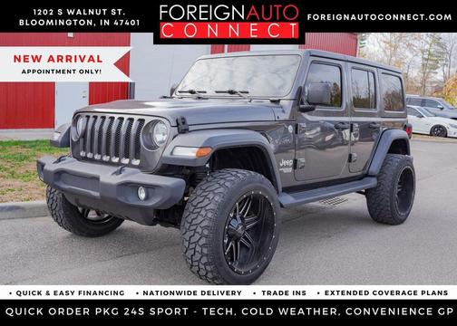 2018 Jeep Wrangler Unlimited Sport