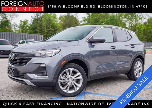 Satin Steel Metallic 2022 Buick Encore GX Preferred
