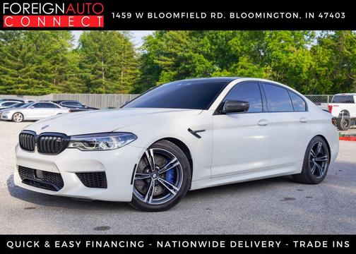 Alpine White 2018 BMW M5 Base