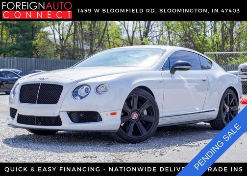White 2015 Bentley Continental GT V8 S