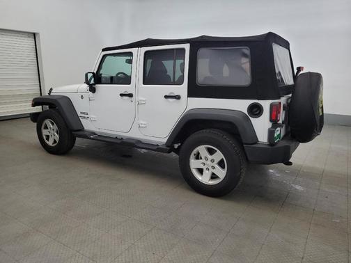Bright White Clearcoat 2017 Jeep Wrangler Unlimited Sport