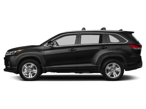 Midnight Black Metallic 2019 Toyota Highlander Limited