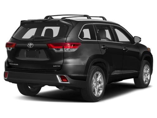 Midnight Black Metallic 2019 Toyota Highlander Limited