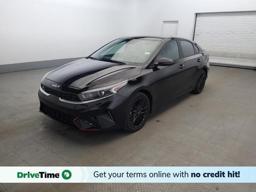 Aurora Black 2023 Kia Forte GT-Line